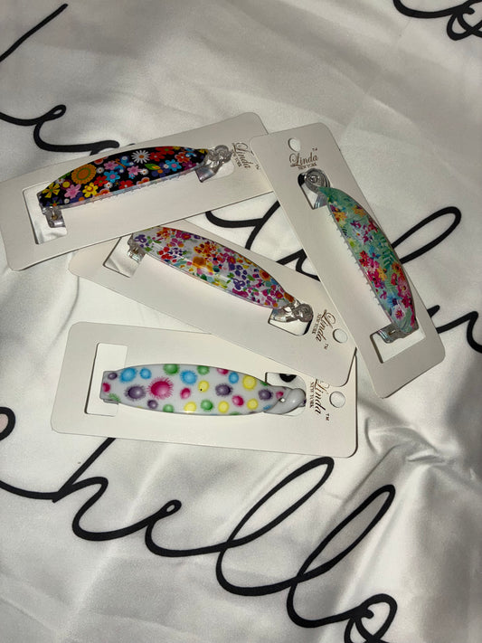 Banana Floral Clip